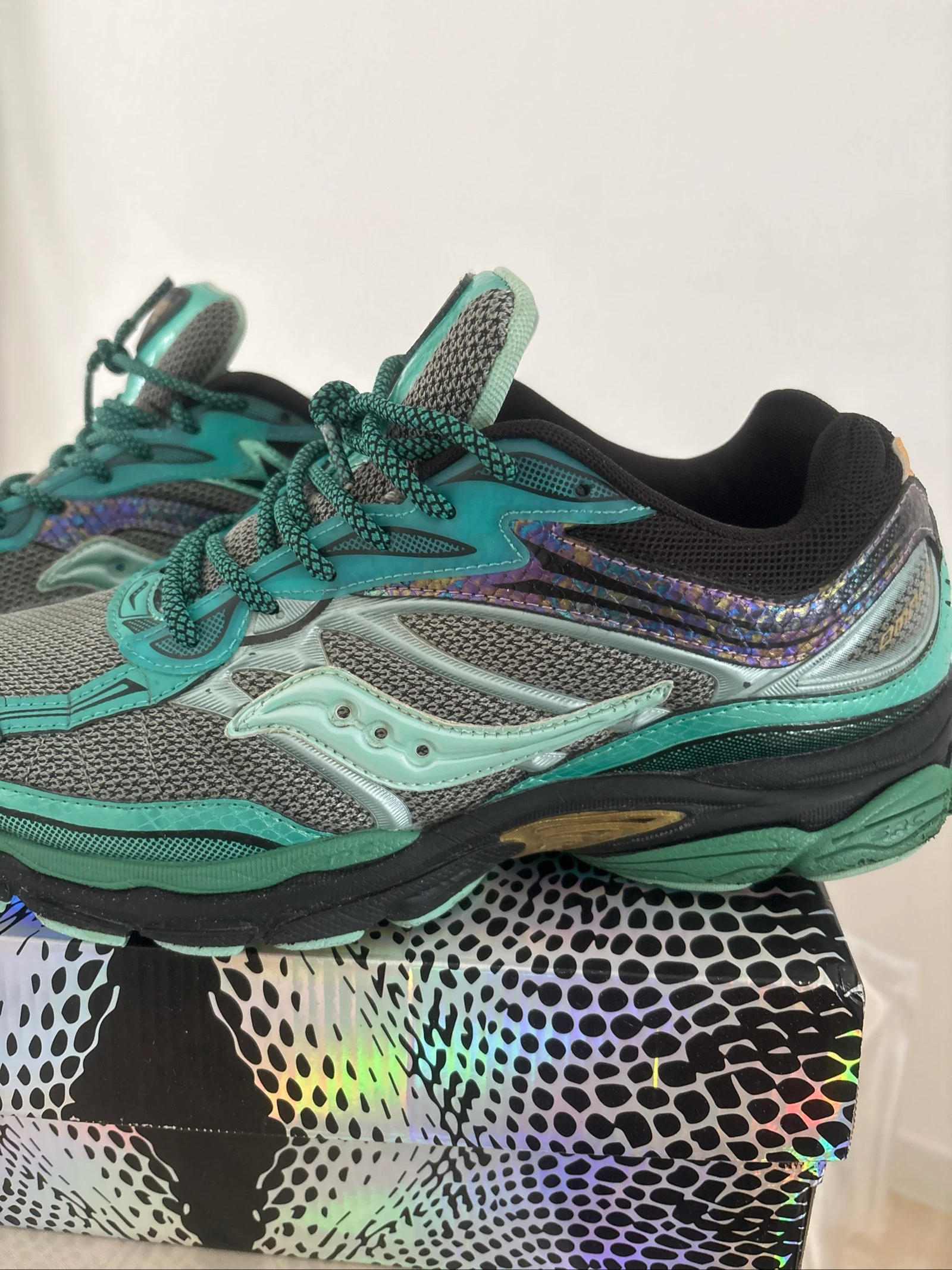 Saucony Progrid Omni 9 Verde Brillo🌟 – photo 2